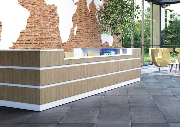 Allure Reception Unit – Modern Elegance and Functionality